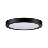 Paulmann LED Panel Abia rund 300 mm Schwarz - Leuchten Kategorie: Deckenleuchte - Betriebsart: Netzbetrieb - Lampensockel: LED fest verbaut - Farbtemperatur Kelvin: 2700 K - Dimmbar: nicht dimmbar - Farbwiedergabeindex CRI: 80
