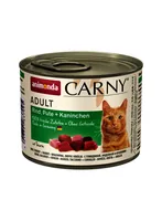 ANIMONDA Carny Adult Beef, turkey and rabbit - wet cat food - 200g
