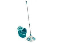 Leifheit 52106 mop Cotton, Fiber Dry&wet Blue, White