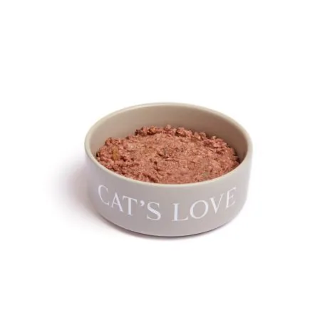 Cat's Love Nassfutter Adult Lachs & Huhn, 85 g - Tierbedürfnis: Kein besonderes Bedürfnis - Lebensphase: Adult (1-7 Jahre) - Produkttyp: Alleinfutter - Packungsgrösse: 85 g - Fleischsorte: Huhn - Lachs - Tierart: Katze