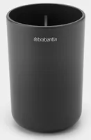 Brabantia Zahnputzbecher ReNew Schwarz - Detailfarbe: Schwarz - Detailmaterial: Kunststoff - Grundmaterial: Kunststoff