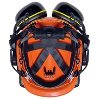 uvex Schutzhelm Pheos Forestry, Orange - Zielgruppe: Unisex - Grösse: 52 - 61 - Detailfarbe: Orange - Material: Polyethylen (PE) - Grössensystem: EU - Grössentyp: Normalgrösse