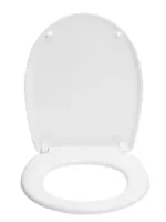 diaqua® Toilettensitz Duck mit Absenkautomatik, Weiss - Breite: 36.5 cm - Länge: 45 cm - Detailfarbe: Weiss