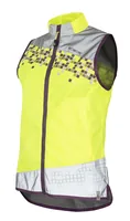 wowow Reflexweste AMY Jacket - Befestigung: Oberkörper - Farbe: Grau - Gelb - Typ: Weste
