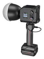 Smallrig Dauerlicht RC 100C COB Kit Mit Batteriegriff - Studioblitzanlagen Umfang: Transporttasche(n) - 1x Dauerlicht