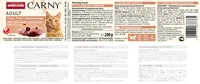 ANIMONDA Carny Adult Chicken, turkey and duck hearts - wet cat food - 200g