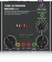 Behringer MIC500USB audio preamplifier