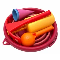 Schildkröt Funsports 7in1 Sand Toys Falteimer Set Rot - Altersempfehlung ab: 3 Jahren - Detailfarbe: Rot - Anzahl Teile: 7 Teile - Eigenschaften: Keine Eigenschaft