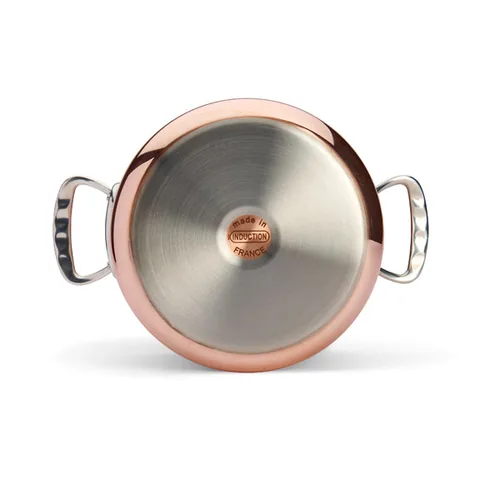 De Buyer Prima Matera Bratentopf Kupfer/Edels. hoch 24cm ind.