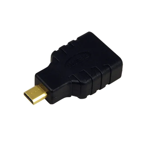LogiLink AH0010 cavo e adattatore video HDMI tipo A (Standard) HDMI tipo D (Micro) Nero