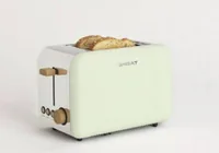 CREATE Retro 2 Scheibe(n) 850 W Grün, Silber
