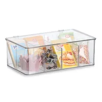Zeller Present Küchenschrank-Organizer Transparent 27.5 x 16.5 x 9.5 cm - Produkttyp: Aufbewahrungsbox - Ordnungssystem - Detailfarbe: Transparent - Breite: 16.5 cm - Höhe: 9.54 cm - Tiefe: 27.5 cm - Volumen: 4.32 l