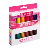 TALENS Acrylfarbe 12 x 12ml 9021812M Starterset