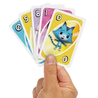 Mattel Spiele Kartenspiel UNO Junior Gabbys Dollhouse - Sprache: Multilingual - Kategorie: Kartenspiel - Altersempfehlung ab: 3 Jahren - Spieldauer: 30 min - Min. Anzahl Spieler: 2 - Max. Anzahl Spieler: 4