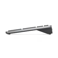 Dell Tastatur-Maus-Set KM7120W Multi-Device Wireless US-Layout - Maus Features: Easy Switch - Scrollrad - Tastatur Typ: Business - Standard - Tastaturlayout: QWERTY (US) - Tastatur Features: Einstellbarer Neigungswinkel - Hotkeys - Ziffernblock - Keyboard Tasten: Chiclet (Notebook) - Detailfarbe: Grau