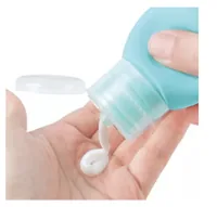diaqua® Kosmetikflaschen 3er Set, Türkis/Hellgrün/Grau - Set: Ja - Verpackungseinheit: 3 Stück - Volumen: 0.59 l