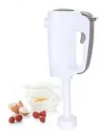 Koenig Handmixer 4-in-1 Weiss - Motorleistung: 300 W - Funktionen: Hacken - Kneten - Mixen - Pürieren - Schlagen - Zerkleinern - Detailfarbe: Weiss