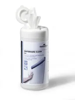 DURABLE Bildschirmreinigungstücher Whiteboard Box 100 Stück - Produkttyp: Reinigungstücher - Packungsgrösse: 100 Stück