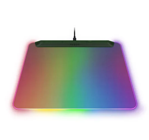 Razer Gaming-Mausmatte Firefly V2 Pro – Phantom Green Edition Grün - Tiefe: 278 mm - Breite: 360 mm - Detailfarbe: Grün - Form: Eckig - Höhe: 4.6 mm - Handgelenkauflage: Nein