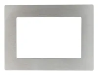 ALLNET Touch Display Tablet 10 Zoll zbh. Blende für Einbaurahmen, silber breit