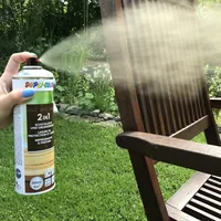 DUPLI-COLOR Holzschutzlasur Transparent, 500 ml - Nachhaltigkeit: Nicht angegeben - Anwendung: Lasur - Verarbeitung: Sprühen - Produkttyp: Holzlasur - Lebensmittelecht: Nein - Fertigmischung: Ja