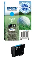 Epson Tinte Epson C13T34624010 Cyan - Druckleistung Seiten: 300 × - Toner/Tinte Farbe: Cyan - Originalprodukt: Ja - Rainbow Kit: Nein