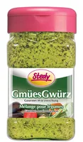 Stedy GmüesGwürz 280 g - Produkttyp: Gewürzmischungen - Ernährungsweise: Vegan - Laktosefrei - Glutenfrei - Produktionsland: Europa - Zertifikate: Keine Zertifizierung - Packungsgrösse: 280 g - Fairtrade: Nein