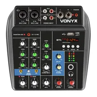 Vonyx VMM100 3 channels 20 - 20000 Hz Black
