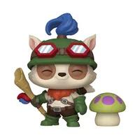 Funko POP! Figur League of Legends Teemo - Altersempfehlung ab: 14 Jahren - Höhe: 9 cm - Themenwelt: League of Legends