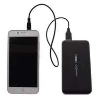 2GO Powerbank Basic 10000mAh 2x USB-A inkl. Micro-USB Kabel