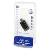 Logilink Soundkarte USB 7.1 Surround Sound Effekte