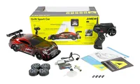 Amewi Drift Sport Car GTR 4WD 1:16 RTR Rot - Detailfarbe: Rot - Altersempfehlung ab: 6 Jahren - Benötigt zur Fertigstellung: Batterien für Sender - Kapazität Wattstunden: 3.7 Wh - Modelltyp: Auto