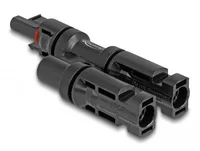 Delock DL4 Solar Konnektor 1x Buchse zu 2x Stecker, IP67 - Zubehörtyp: Steckverbinder