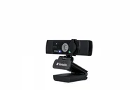Verbatim Autofokus-Webcam Ultra HD 4K mit Dual-Mikrofon