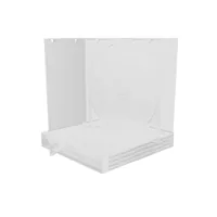MediaRange CD-Leerhülle für 2 Dics 10.4mm transpa. Tray 5pcs