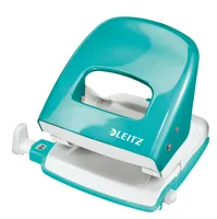 Leitz Locher WOW NeXXt Türkis - Anzahl Lochsegmente: 2 - Stanzkapazität: 30 Seiten - Detailfarbe: Türkis