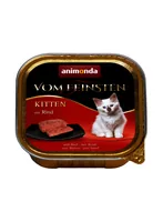 ANIMONDA Vom Feinsten Kitten Beef - wet cat food - 100g