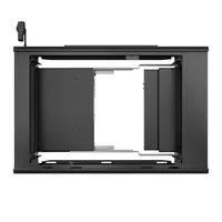 APC Wandschrank AR106VI 19 / 6HE / Schwarz - Produkttyp: Wandgehäuse - 10/19 Rack: 19 - Höheneinheiten: 6HE - Schallgedämpft: Nein - Einbautiefe: 762 mm - Tiefe (Aussenmass): 968 mm