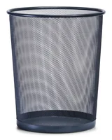 Zeller Present Papierkorb Mesh 18 l, Anthrazit - Anzahl Behälter: 1 - Detailfarbe: Anthrazit - Form: Rund - Fassungsvermögen: 18 l - Höhe: 34.5 cm - 35 cm - Material: Metall - Stahl