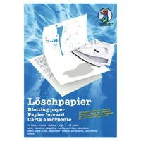 URSUS Löschpapier A4 3974600 135g, weiss 10 Blatt