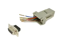 Equip Adapter DB9->RJ45 BuBu 8Pin grau Polybeutel