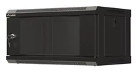 LANBERG 19"" 4U 540x350 Wandgehäuse Glastür FlatPack sw