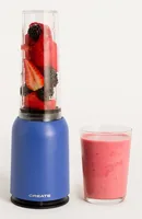 Create Standmixer Moi Dunkelblau - Motorleistung: 230 W - Funktionen: Pürieren - Zerkleinern - Hacken - Mixen - Smoothies - Shaken - Fassungsvermögen Saftbehälter: 0.4 l - Detailfarbe: Dunkelblau