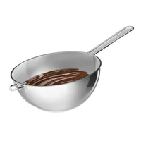 Moha Wasserbadeinsatz Bain Marie 20 cm - Produkttyp: Wasserbadeinsatz - Materialeigenschaften: Spülmaschinenfest - Durchmesser Min.: 20 cm - Durchmesser Max.: 20 cm - Material: Edelstahl