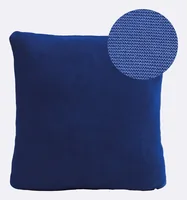 Chic Mic Kissen Royal Blue 50 x 50 cm - Breite: 50 cm - Detailfarbe: Blau - Nachhaltigkeit: OEKO-TEX® STANDARD 100 - Bezug abnehmbar: Ja - Mit Bezug: Ja - Produkttyp: Kissen mit Füllung - Kissenbezug