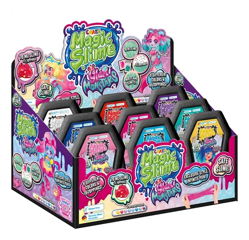 Craze Slime Glam Monstars Magic Assortiert - Themenwelt: Kreativwelt - Produkttyp: Slime - Altersempfehlung ab: 3 Jahren - Detailfarbe: Mehrfarbig - Materialeigenschaften: Keine Angaben - Set: Ja