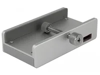 Delock Externer USB 3.0 4 Port Hub mit Feststellschraube