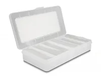Delock Schrumpfschlauch 196-teilig Sortimentsbox Transparent - Detailfarbe: Transparent - Länge: 0.095 m - Durchmesser: 4 mm - 12 mm - 2 mm - 10 mm - 6 mm - 8 mm - Material: Polyolefin