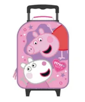 Undercover Kinder-Reisekoffer Peppa Pig 13 l - Kofferart: Kindergepäck - TSA-Schloss: Nein - Detailfarbe: Rosa - Handgepäck kompatibel: Keine Angaben - Material: Polyester - Anzahl Rollen: 2