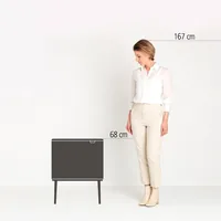 Brabantia Mülleimer Bo Touch Bin 11 + 23 L Soft Beige